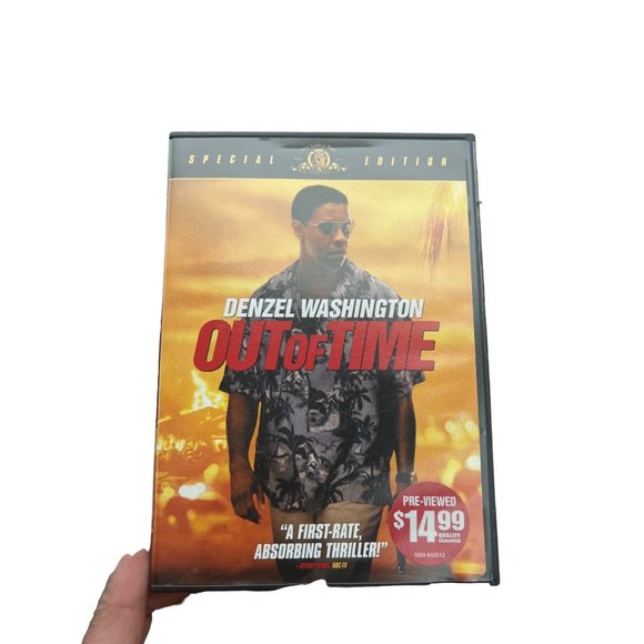 "Out of Time" (DVD,2003)~ Special Edition ~ Widescreen Former Rental - Picture 1 of 2